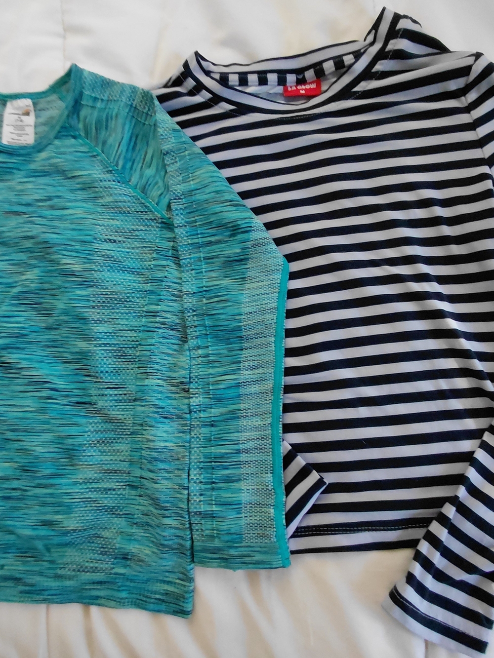 Kids Long-Sleeve Stripe Top by - Black & White